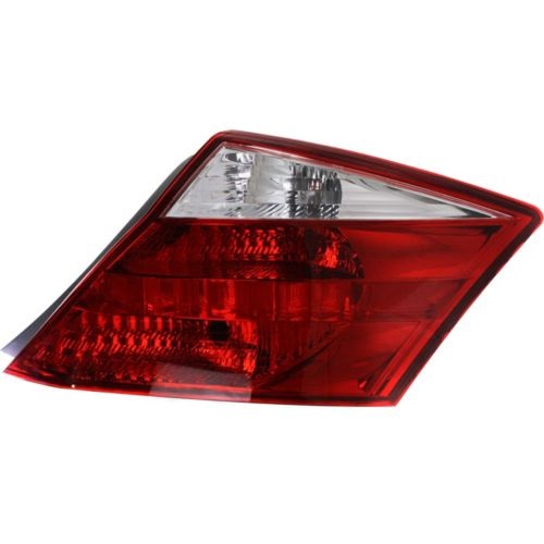 Tail Light Assembly Left Driver Side Outer For 2016-2017 Honda Accord Sedan - Direct Replacement, Red/Clear OEM 921023W050 Replacement - Foto 2